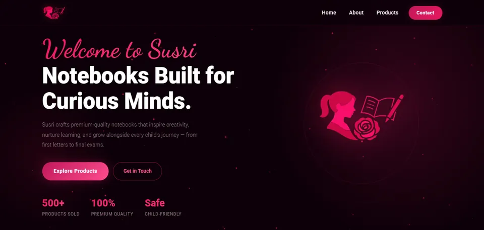 SUSRI website preview